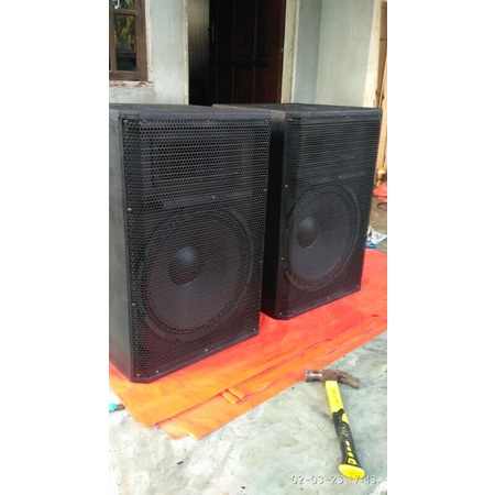 sepasang speker pasif 15 inc