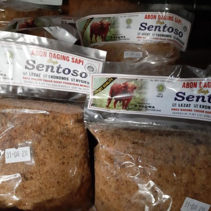 

Abon sapi Cap Sentosa Boyolali 250g