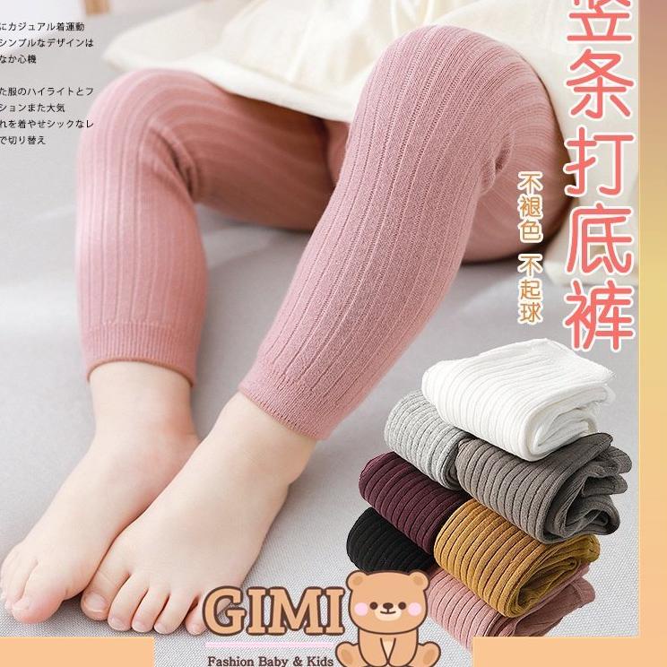 Barang Pilihan.. Legging Leging Lejing Anak Bayi Perempuan Import Buka Polos Rajut Celana Panjang Ba