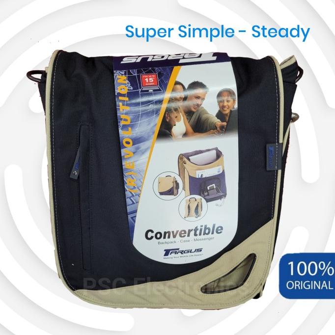 SALE Tas Backpack Laptop Targus Convertible Revolution Asli Original Termurah