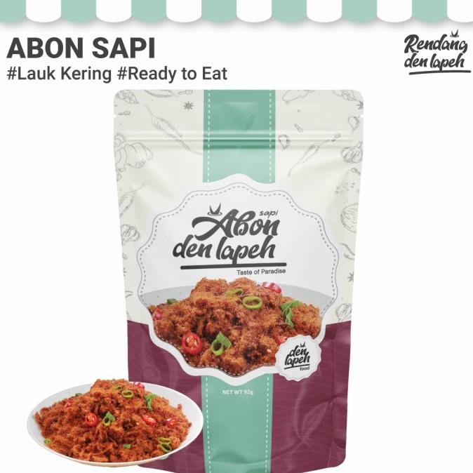 

Abon Sapi Premium / Den Lapeh Food / Enak Kualitas Super Asli Original