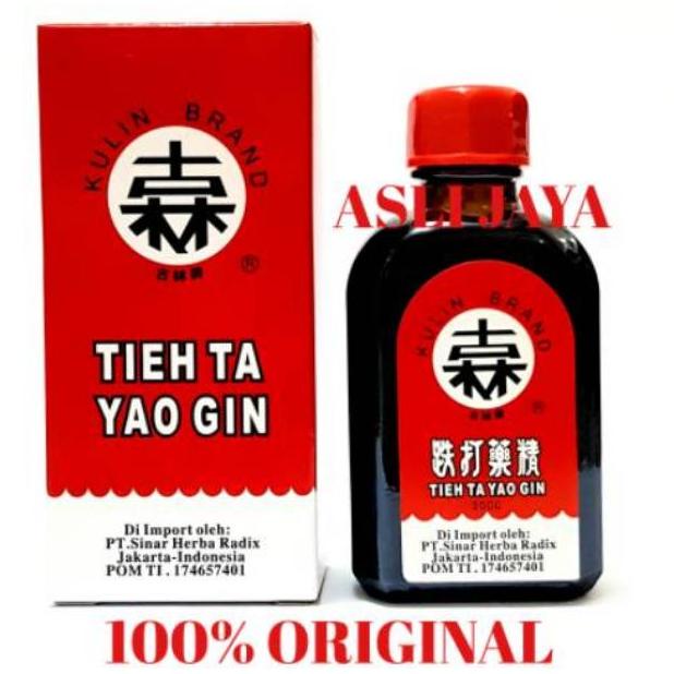(Bisa Cod) TIEH TA YAO GIN - OBAT MERAH / BETADINE CINA  - OBAT LUKA,MEMAR,KESELEO ,,