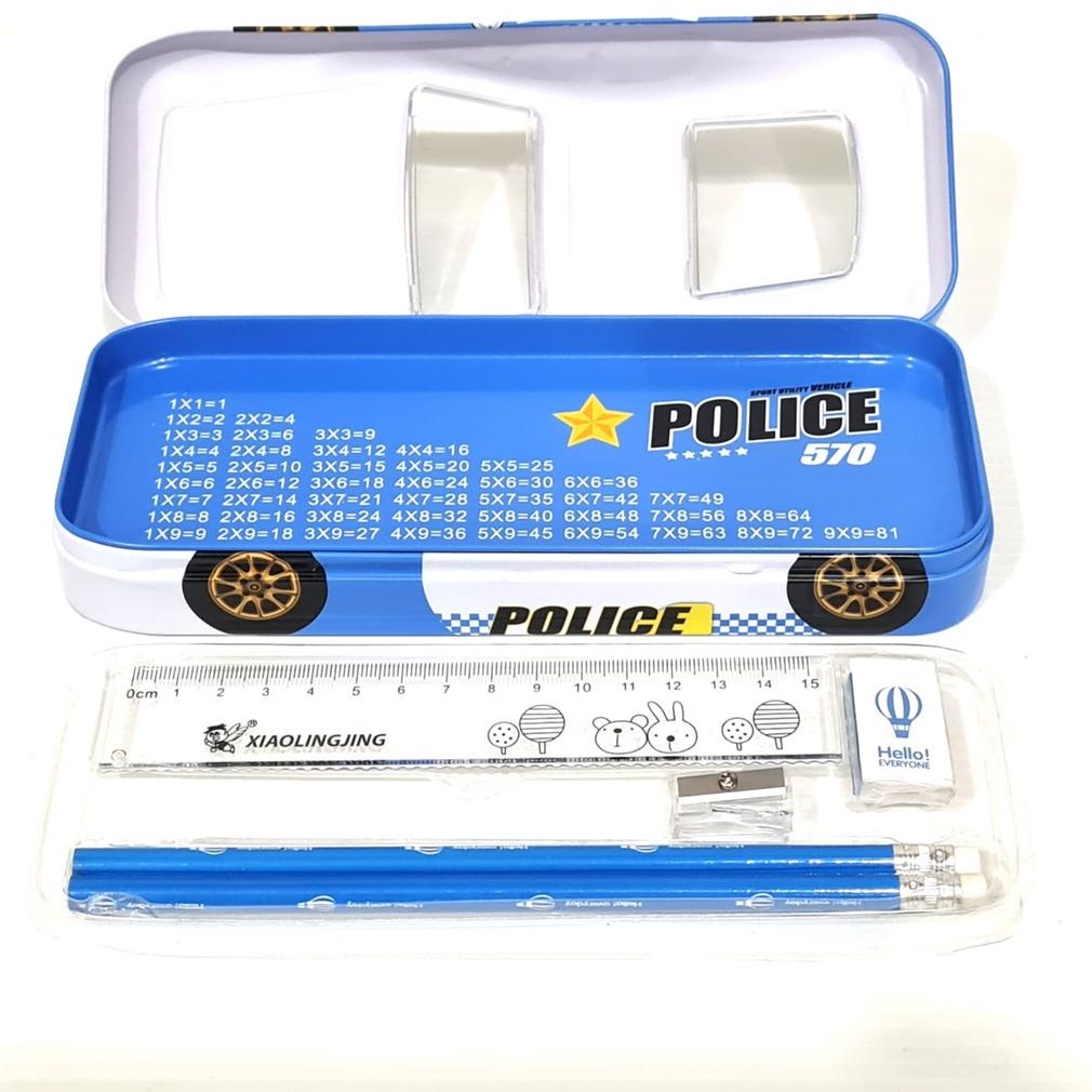 

Hot Sale Xiaolingjing Tempat Pensil Mobil Kaleng Set 2 Susun 027 ,.