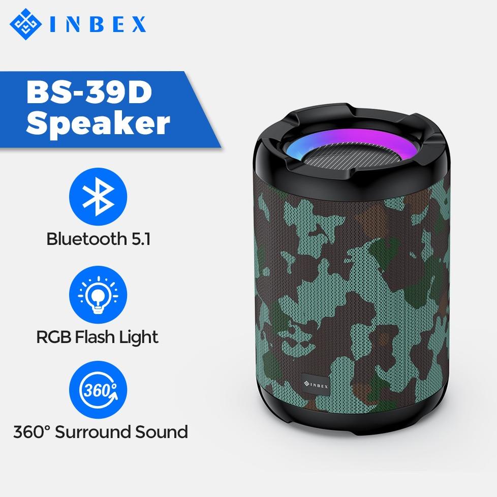 NewInbex Bluetooth Speaker Surround Sound Wireless Speaker With Bluetooth V5.1 Super Bass Bluetooth 