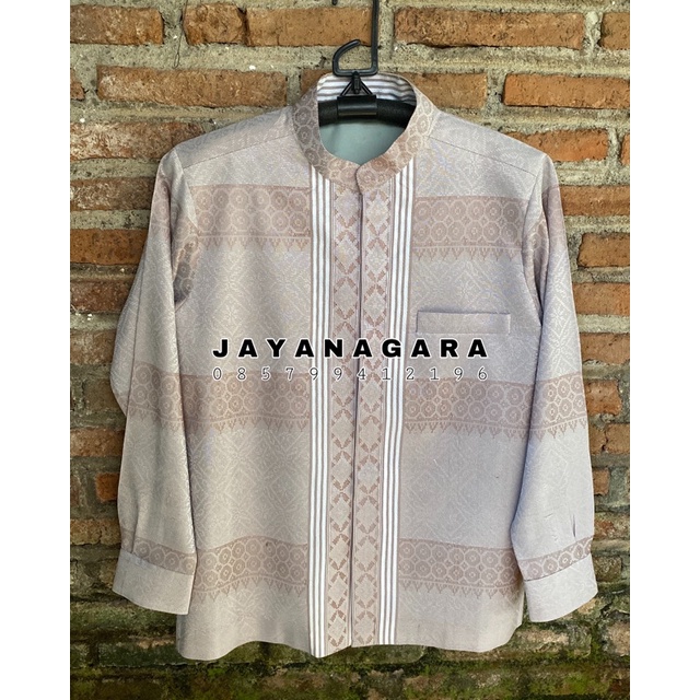 Kemeja Tenun Jayanagara Original Handwoven 051