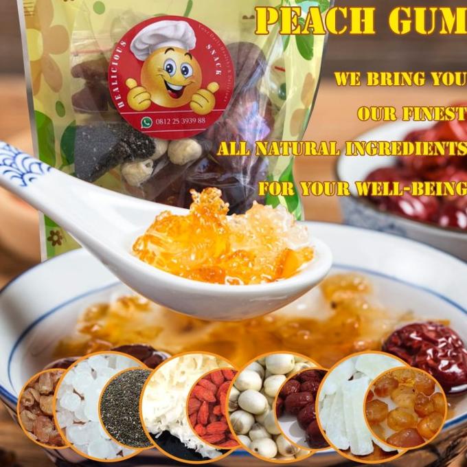 

/////] Peach Gum Grade AA 12-13 cups / peachgum tao jiao/ Taojiao 550 gr