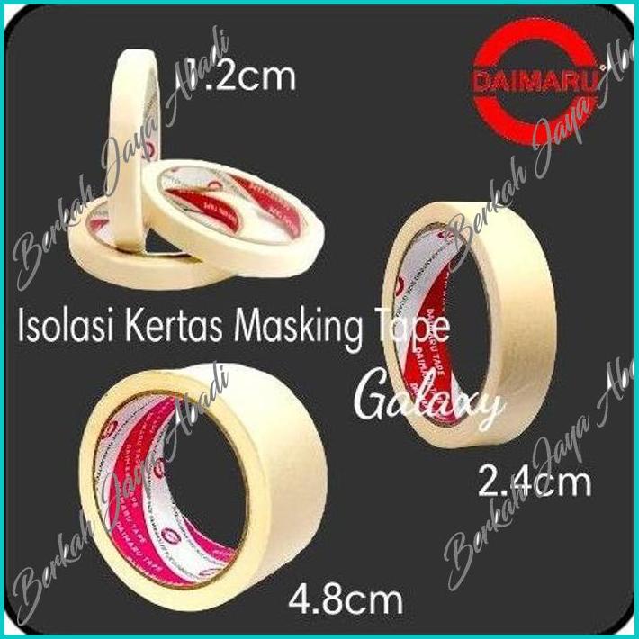 

Bisa Bayar COD Isolasi Kertas - DAIMARU Masking Tape - 1.2cm / 2.4cm / 4.8cm Kualitas Terbaik (glx00bja)