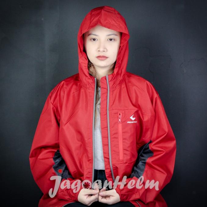 HARGA DISKON RESPIRO JAKET PACKLITE | RED | RESPIRO MOTOR JACKET