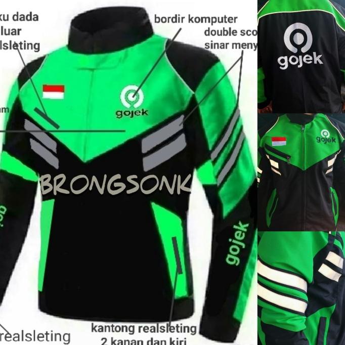 TERMURAH jaket gojek turing