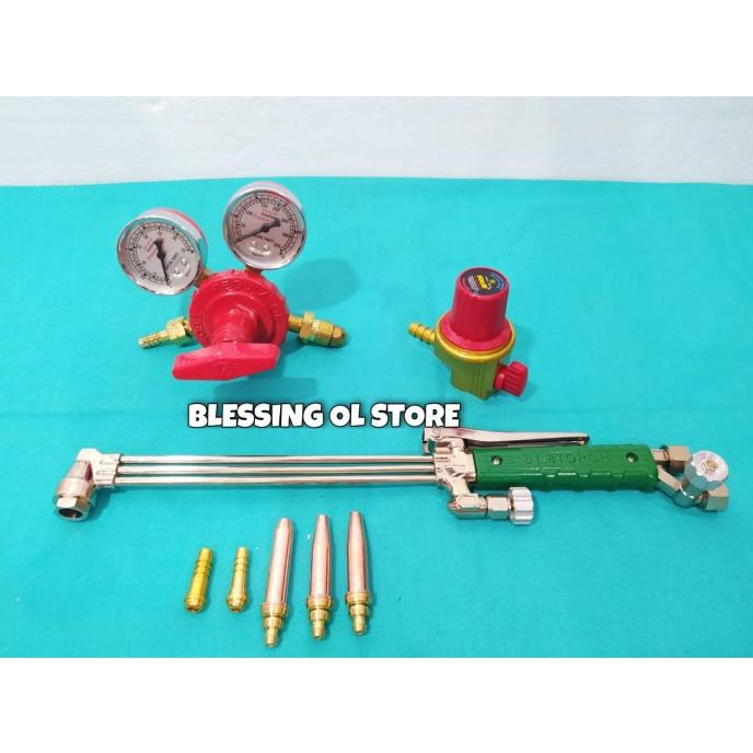 PAKET REGULATOR+CUTTING TORCH/REGULATOR HP SOLID/REGULATOR ACETYLENE