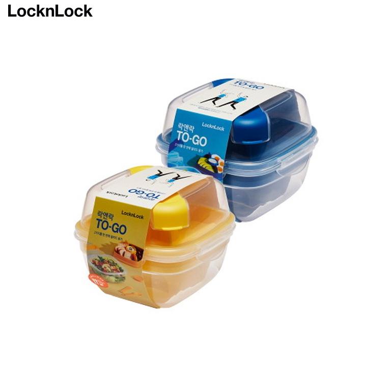 Locknlock Exclusive Kotak Makan Salad To-Go 950Ml - Hsm8440