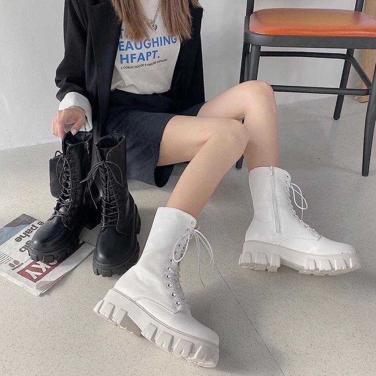 [KODE 5C] BT16 SEPATU BOOTS SEBETIS IMPORT PRIA WANITA KOREA BTS BRITISH INGGRIS MARTIN BIG SIZE 41 