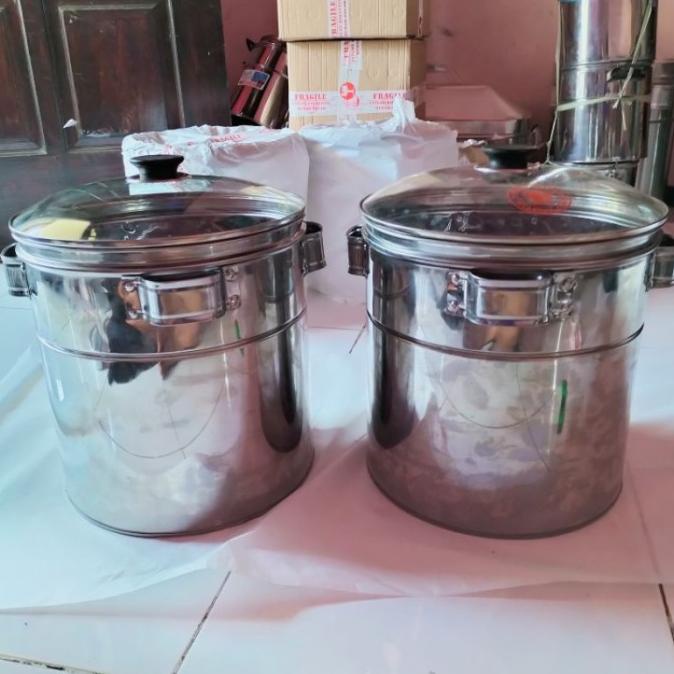 yang dicari] dandang bakso tutup kaca uk 30cm sekat 3,4,