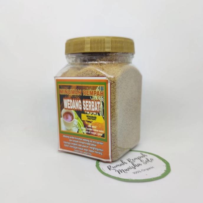 

`````````] Wedang Serbat Toples Instan tanpa gula 250 gram