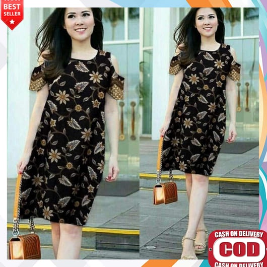 Dres Wanita Dewasa Terbaru 2023 Korea Jumbo Baju Kondangan Elegan Atasan Ootd Maxidres Premium Bangk