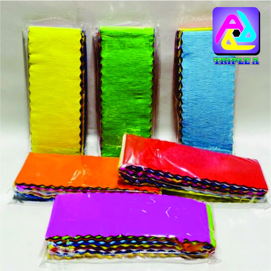 

KERTAS KREP POTONG 5CM