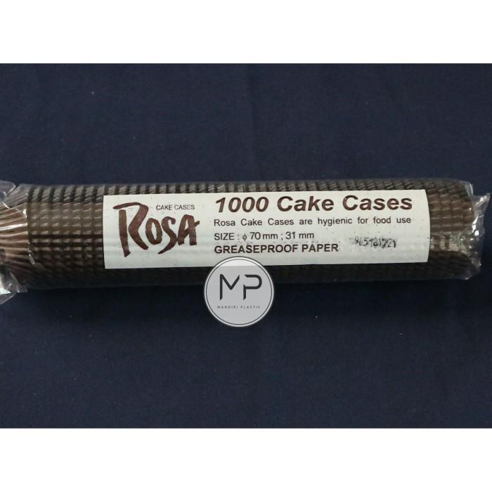 Terlaris Cup Kue Kertas 70Mm Lapis Minyak (1000Lbr)