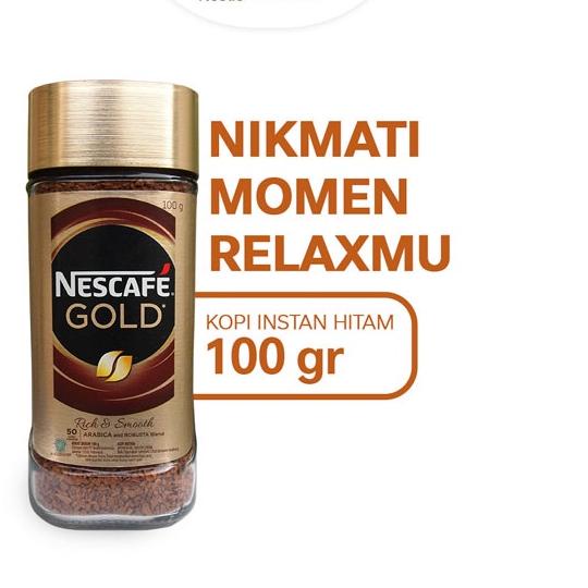 

GROSIR NESCAFE GOLD Kopi Instan Kopi Hitam Jar 100gr !!!