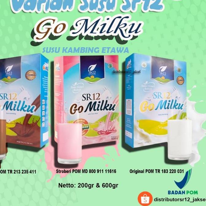 

12.12 Promo Brand Susu Kambing Etwa SR12 Gomilku Go Milku sr12 