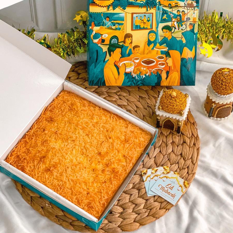 

12.12 FLASH SALE [READY] Bolu Tape Keju Empuk Chan Patisserie | Hampers Lebaran Idul Fitri 2023 murah