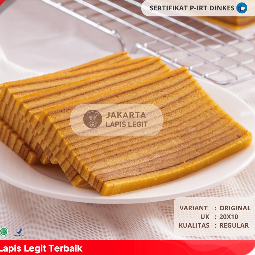 

Import Terlaris KUE LAPIS LEGIT Original Wisman 100% Halal 20*10 Regular buruan