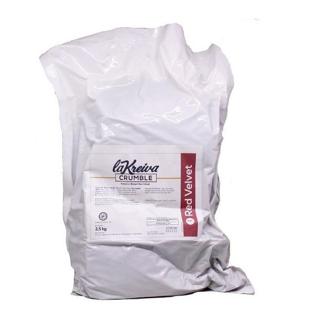 

Terbaik RED VELVET LA KREIVA CRUMBLE FINE TOPPING 2.5 KG gas !!