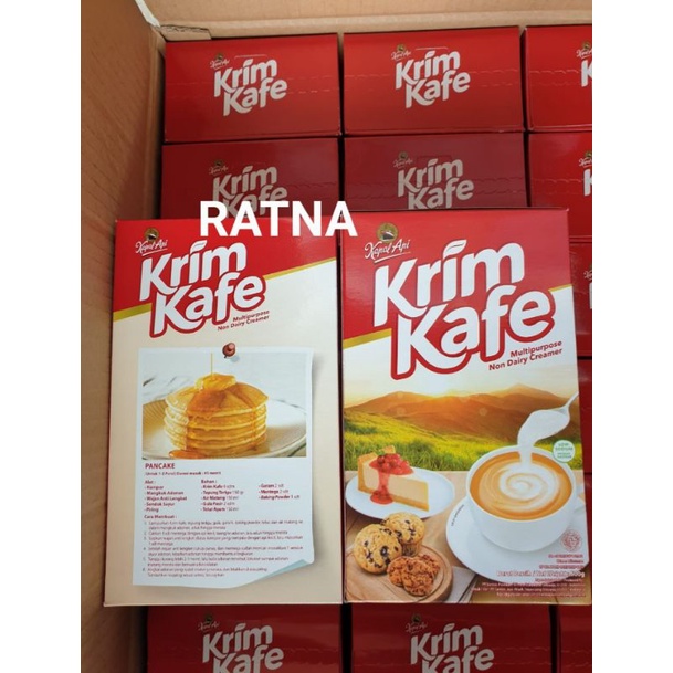 

KRIM CAFE/ KRIMER/ CREAMER BUBUK KAPAL API 500Gr