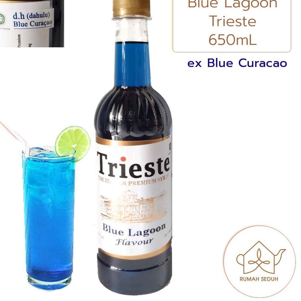 

Star 650 mL Blue Citrus Syrup Trieste - Blue Curacao / Sirup Blue Lagoon tanpa alkohol HALAL 