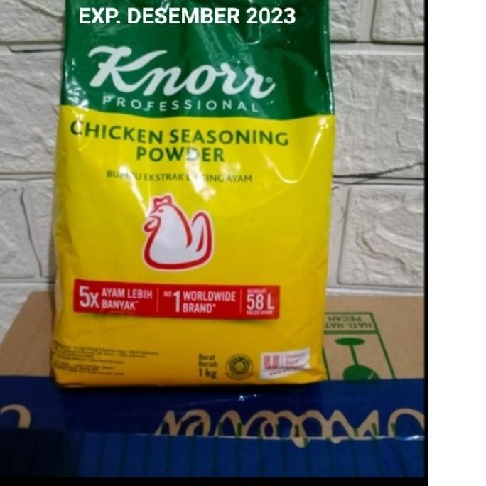 

✨MEN SALE✨ KNORR CHICKEN SEASONING POWDER REFILL 1KG gas !!