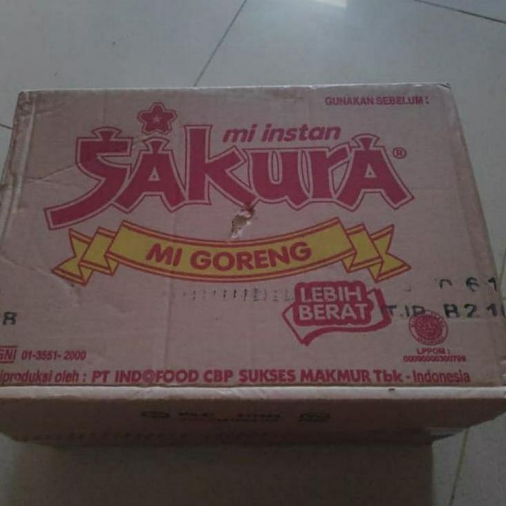 

12.12 Brand Mie instant Sakura Goreng 1 dus isi 40pcs grosir