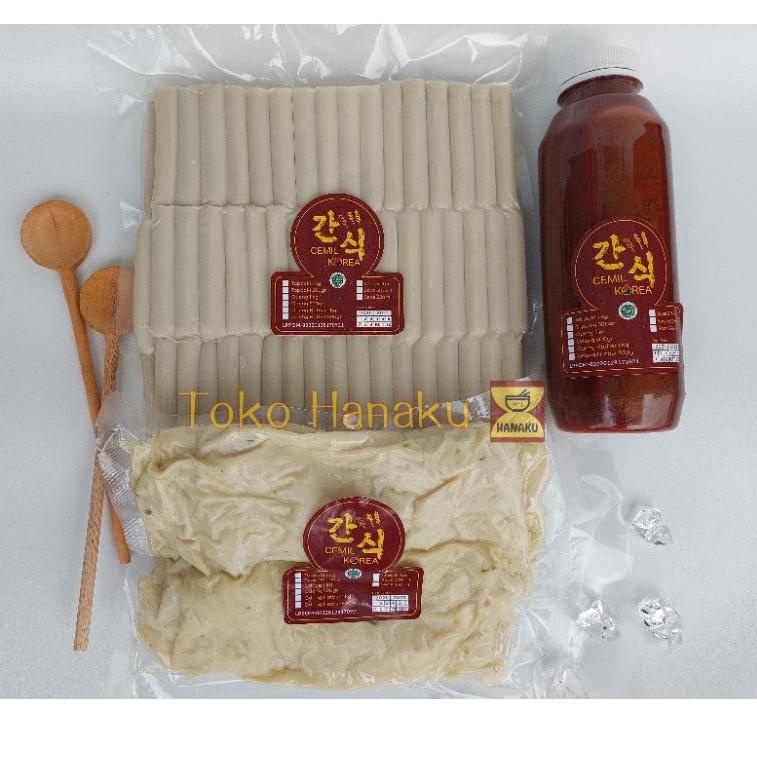 

✨12.12✨ PAKET KELUARGA TIGA TOPOKI ODENG SAOS GOCHUJANG TOPOKKI TOPPOKI CEMIL KOREA 