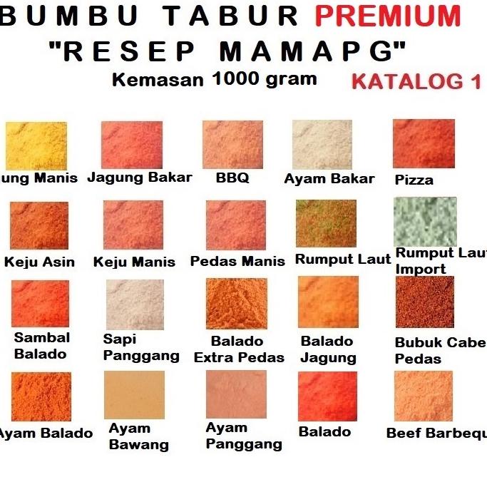 

✨TERBARU✨ 1000 gr 1 kg Bumbu Tabur Premium Bubuk Tabur Bumbu Keripik Kentang Lidi Ayam Makaroni Jamur Tahu Penyedap Rasa 