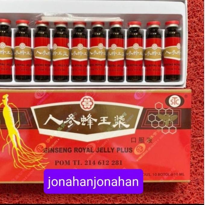 

12.12 SALE Ginseng Royal Jelly ( Sanjin Gulin Brand ) Isi 10botol 