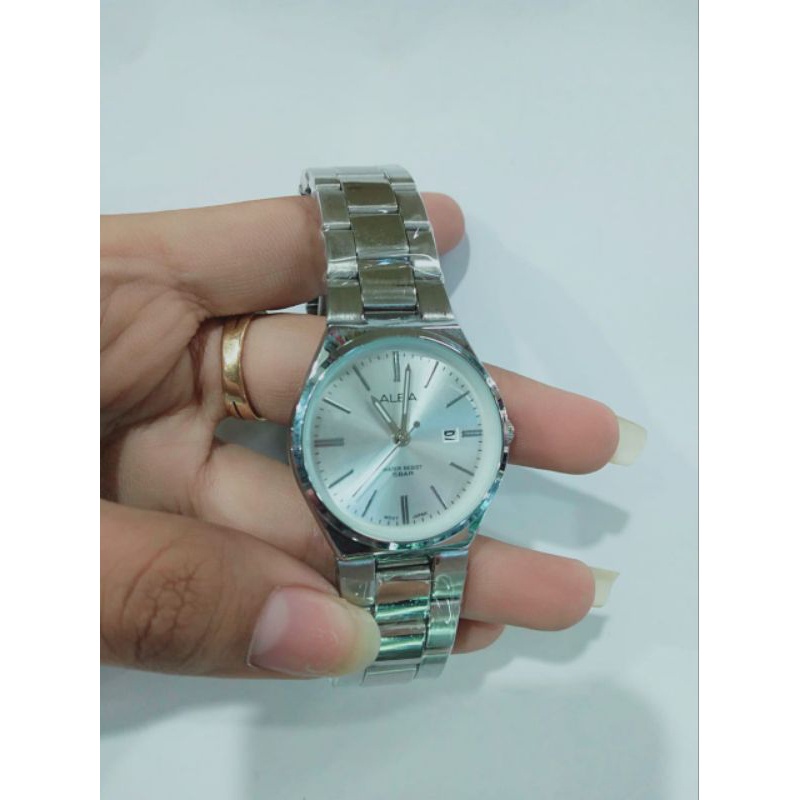 JAM TANGAN COUPLE AB TANGGAL AKTIF