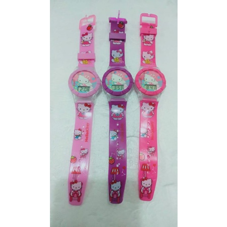 Jam Tangan Anak Digital Lampu Musik Karakter 501