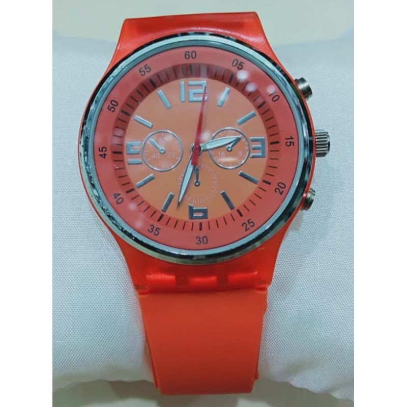 Jam Tangan Wanita Fashion Karet Analog Murah Keren