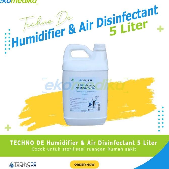 Cairan Humidifier & Air Disinfectant Techno De 5 Liter utk sterilisasi