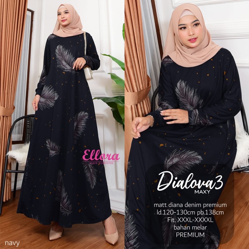 Dialova maxy #3 / dress diana denim BY ELLORA