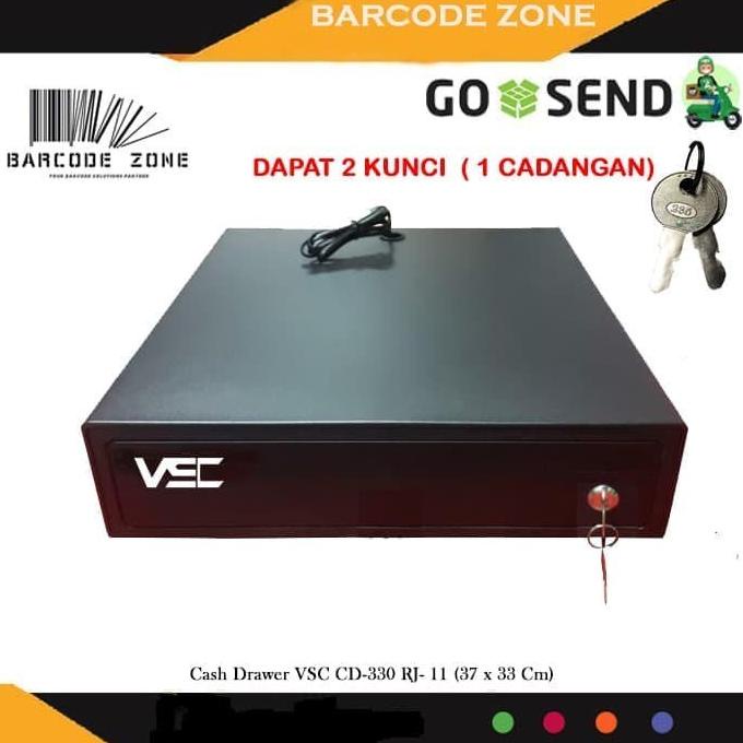 

VSC CASH DRAWER 37 X 33 Cm 4K4C RJ11 CD 320 LACI UANG KASIR TERMURAH