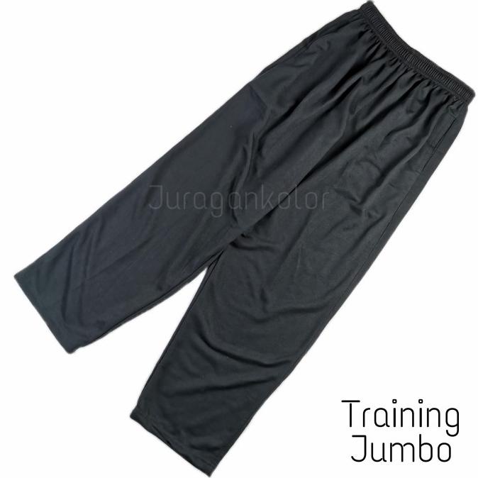 Celana Panjang Training Pria Jumbo Polos Baby Terry