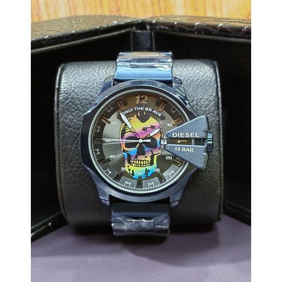 Jam Tangan Analog Pria Diesel Limited Edision Edision Rantai Tahan Air Free Bok