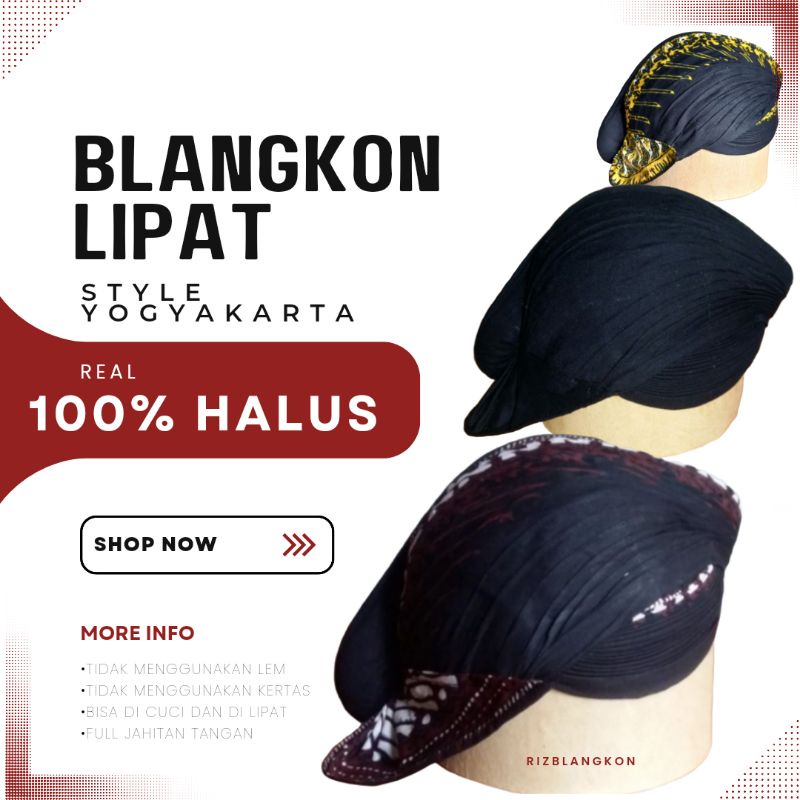 BLANGKON JOGJA LIPAT DAN CUCI.BLANGKON GUS MIFTAH.BLANGKON HITAM