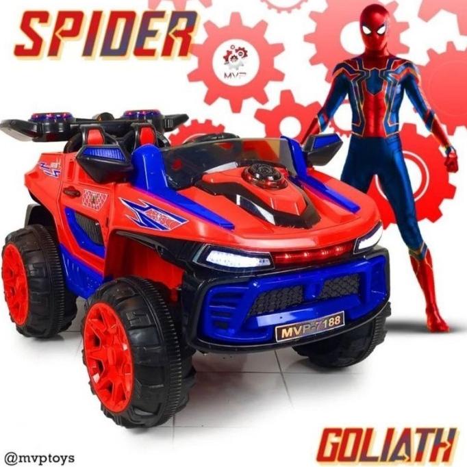 Promo (Gosend/Grab ) Mainan Mobil Aki Anak Mvp Goliath 7188 Terbaik Baroqahhgalery100