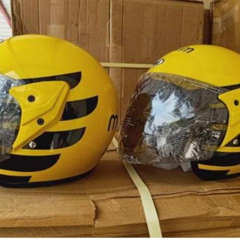 HELM MAXIM HELM KUNING ORI HELM DRIVER OJOL MURAH BERKUALITAS