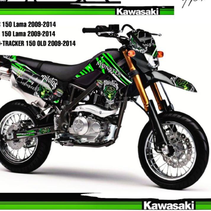Decal Sticker Striping Variasi Fullbody KLX 150 Lama 2009-2014 - Decal KLX L Lama - Decal KLX S Lama