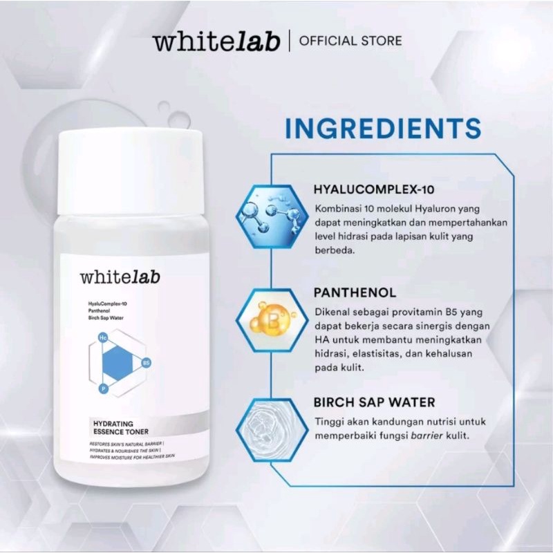 Whitelab Hydrating Essence Toner 70ml