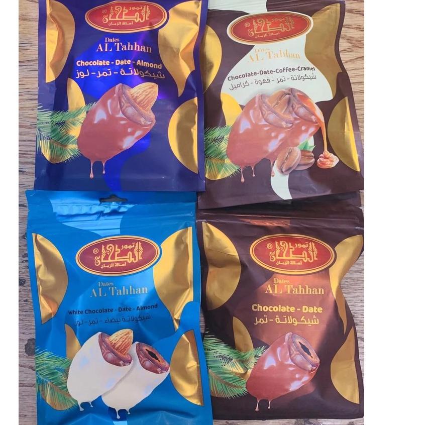 

Promo ✅⭐ AlTahhan Kurma Coklat Almond Asli Impor Mesir 100 gr dan Kurma Cokat Kopi 100 gr dan Kurma Coklat Saja 100 gr