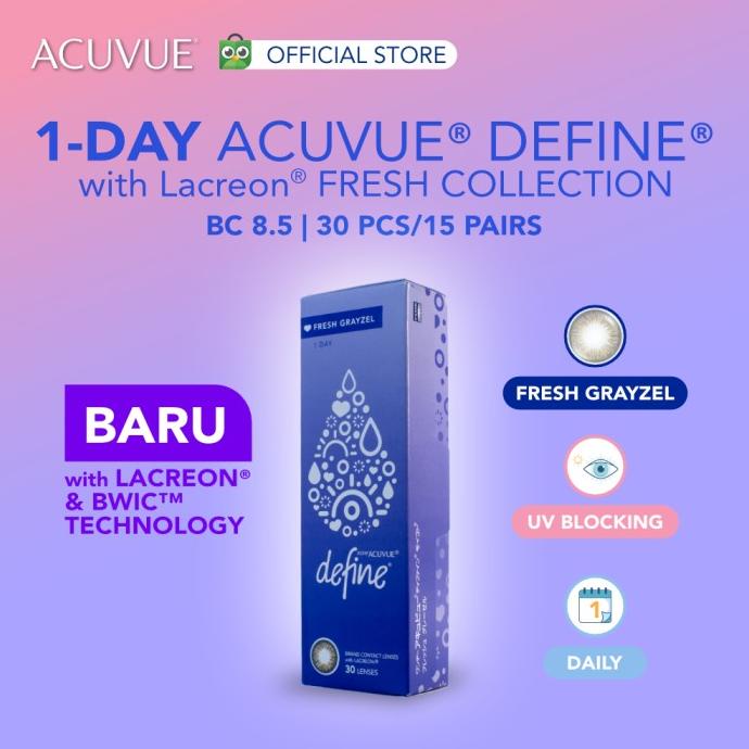 ACUVUE DEFINE REJUV ; 85 - FRESH GRAYZEL