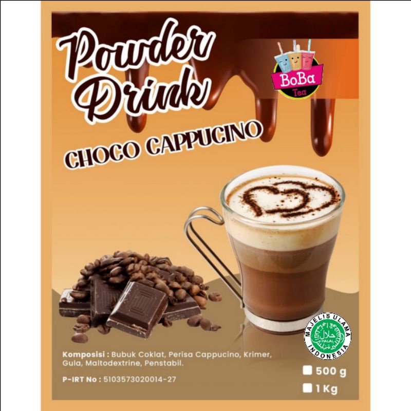 [1kg Reguler] Bubuk Minuman Rasa Choco Cappucino 1 KG