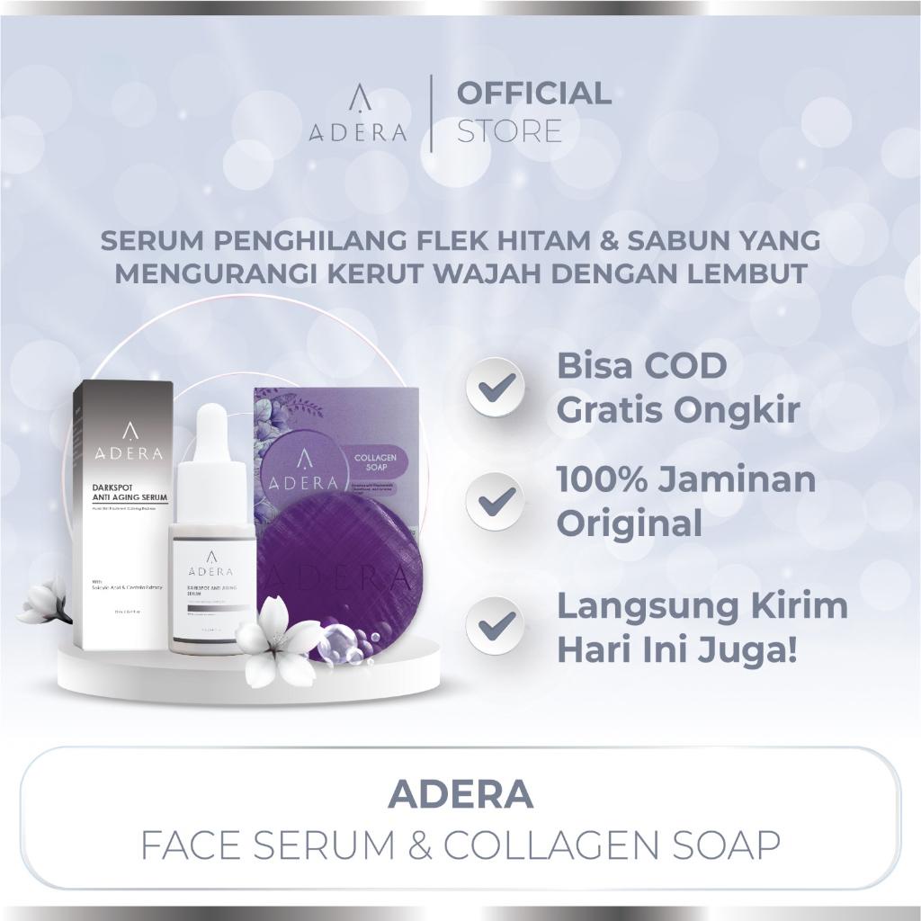 PAKET ADERA DARKSPOT ANTI AGING SERUM BEBAS FLEK HITAM WANITA PRIA
